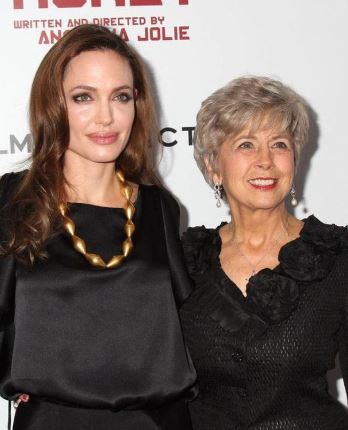 Jane Etta Pitt with Angeline Jolie